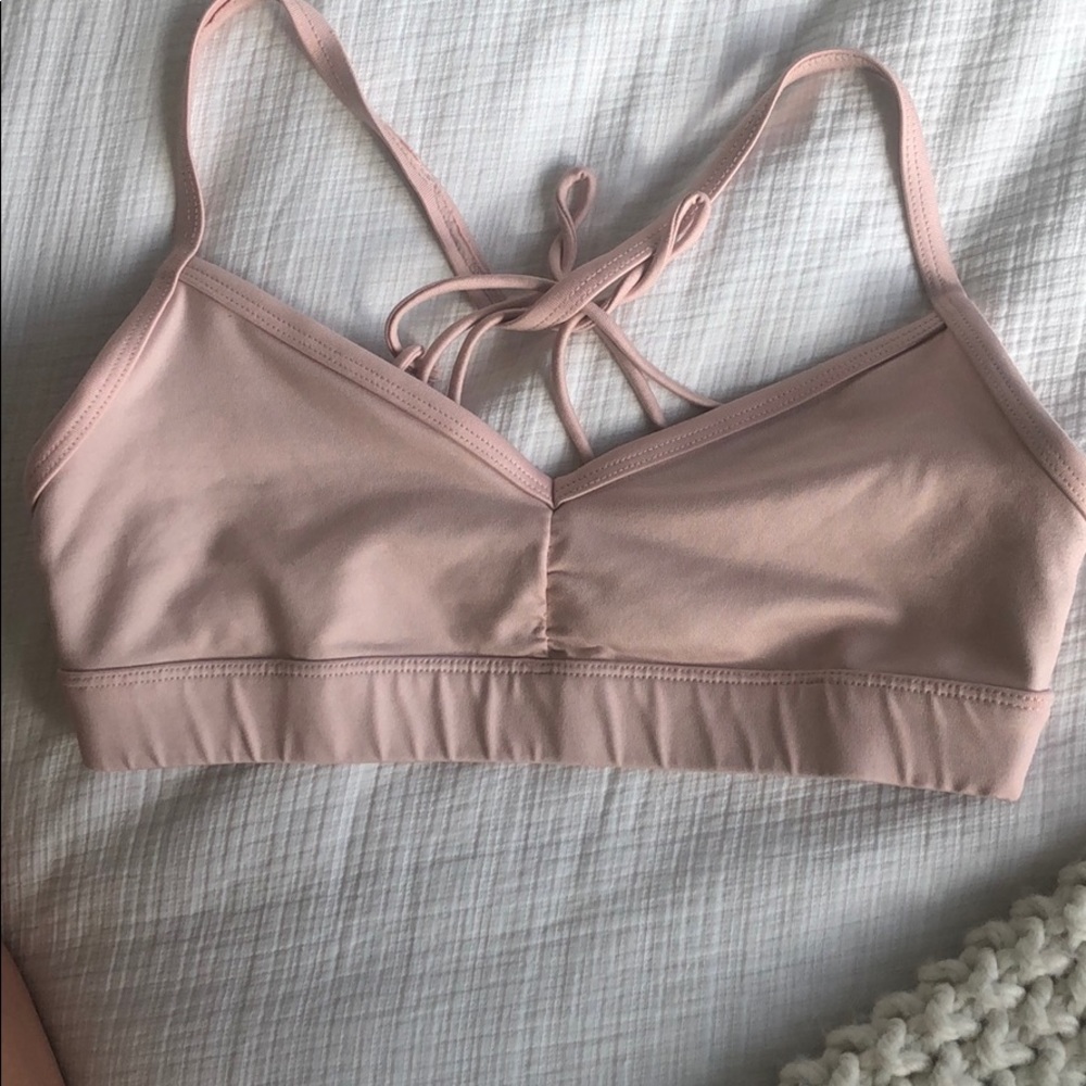 ALO sunny strappy bra